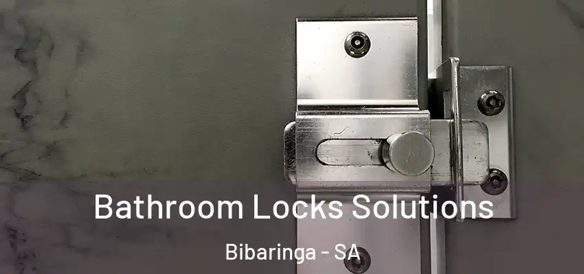 Bathroom Locks Solutions Bibaringa - SA