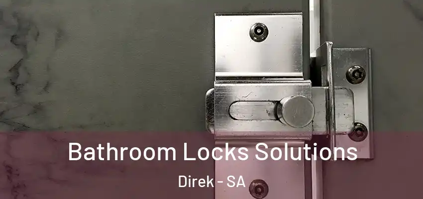  Bathroom Locks Solutions Direk - SA