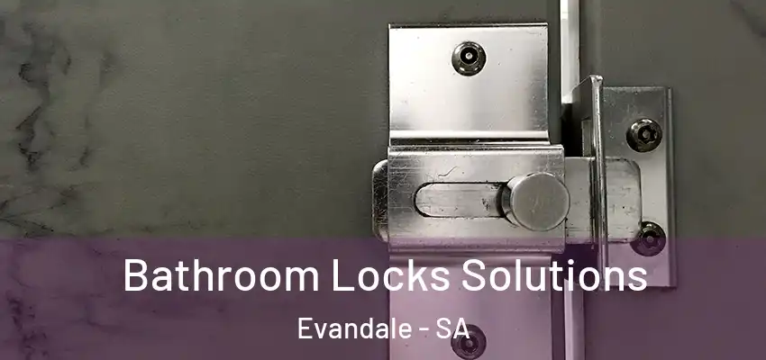 Bathroom Locks Solutions Evandale - SA