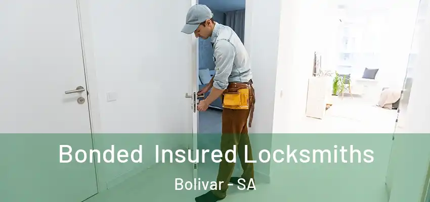 Bonded Insured Locksmiths Bolivar - SA
