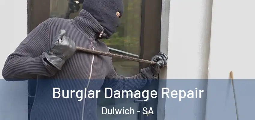 Burglar Damage Repair Dulwich - SA