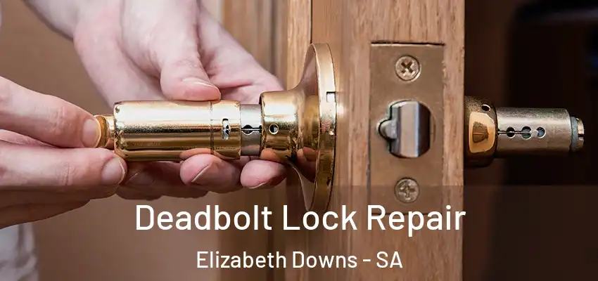 Deadbolt Lock Repair Elizabeth Downs - SA