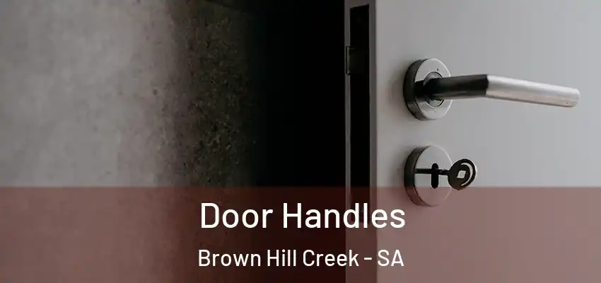 Door Handles Brown Hill Creek - SA