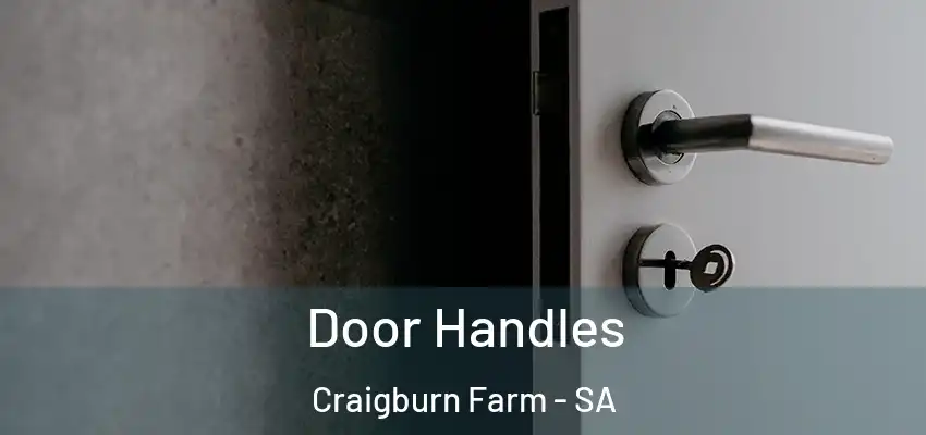 Door Handles Craigburn Farm - SA