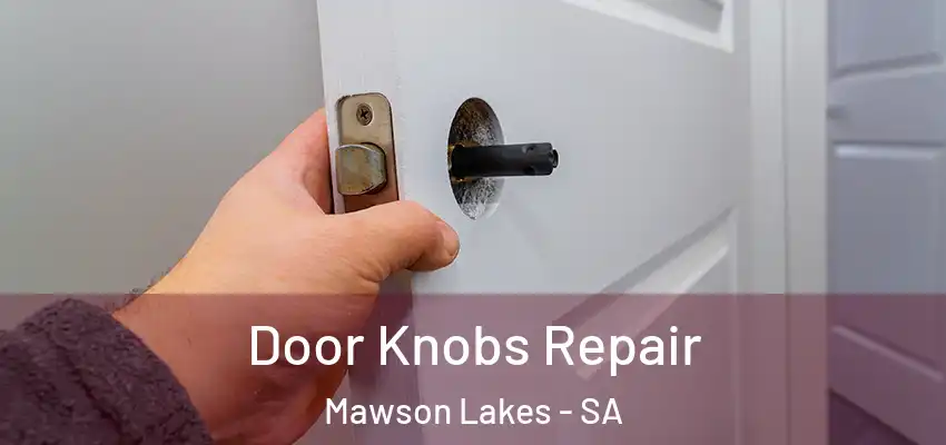 Door Knobs Repair Mawson Lakes - SA