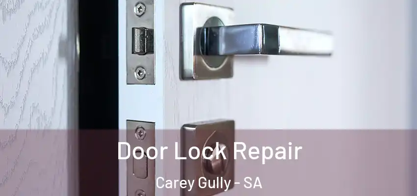 Door Lock Repair Carey Gully - SA