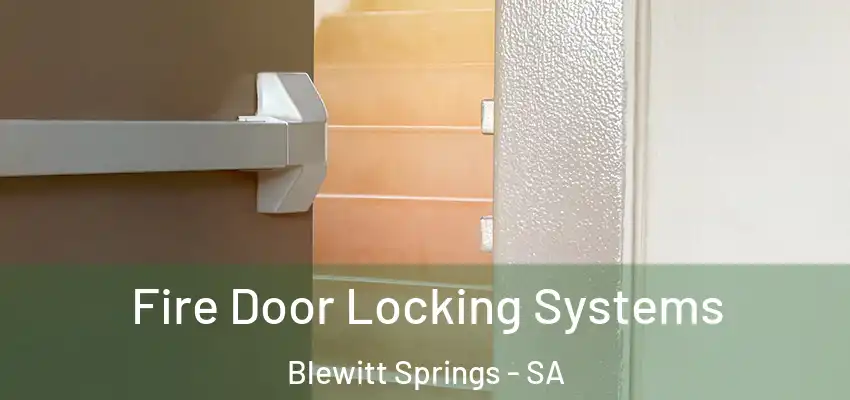Fire Door Locking Systems Blewitt Springs - SA