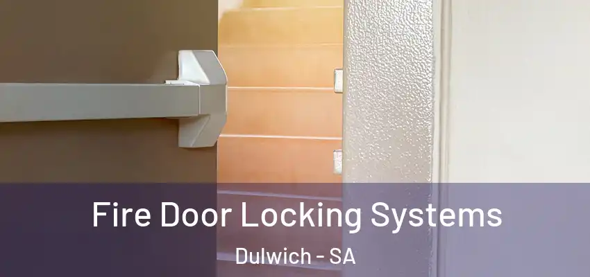 Fire Door Locking Systems Dulwich - SA
