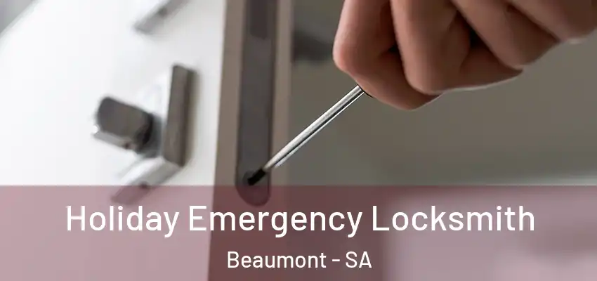 Holiday Emergency Locksmith Beaumont - SA