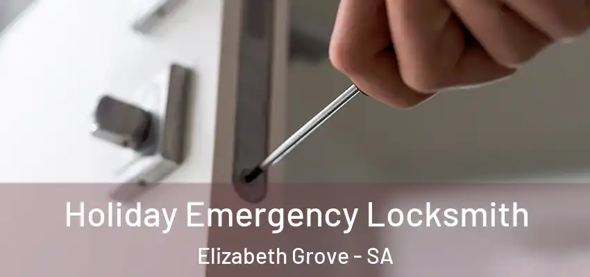 Holiday Emergency Locksmith Elizabeth Grove - SA