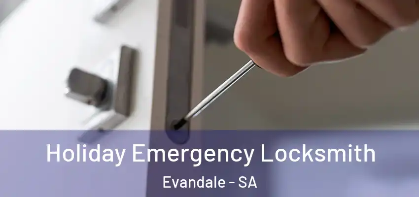  Holiday Emergency Locksmith Evandale - SA