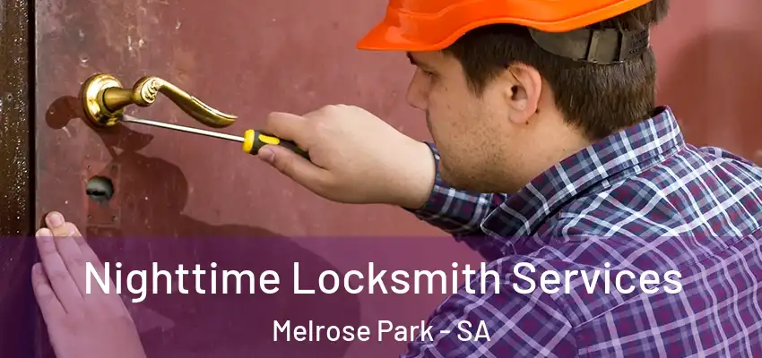 Nighttime Locksmith Services Melrose Park - SA