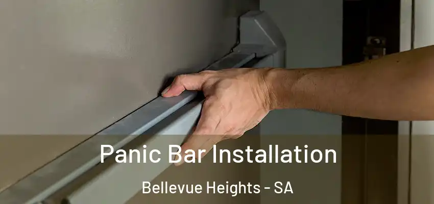 Panic Bar Installation Bellevue Heights - SA