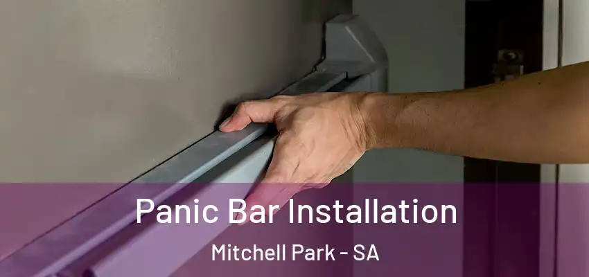 Panic Bar Installation Mitchell Park - SA