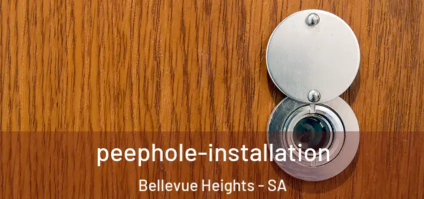  peephole-installation Bellevue Heights - SA