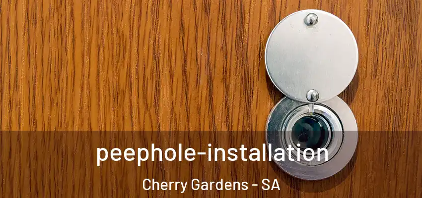 peephole-installation Cherry Gardens - SA