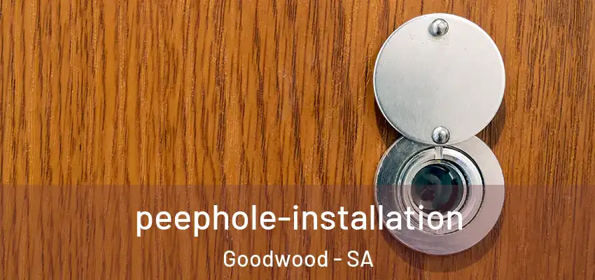  peephole-installation Goodwood - SA
