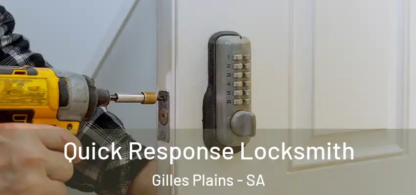 Quick Response Locksmith Gilles Plains - SA