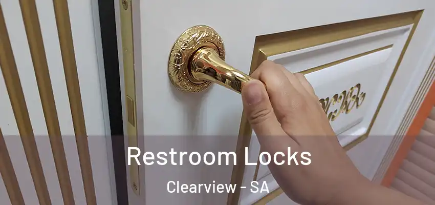 Restroom Locks Clearview - SA