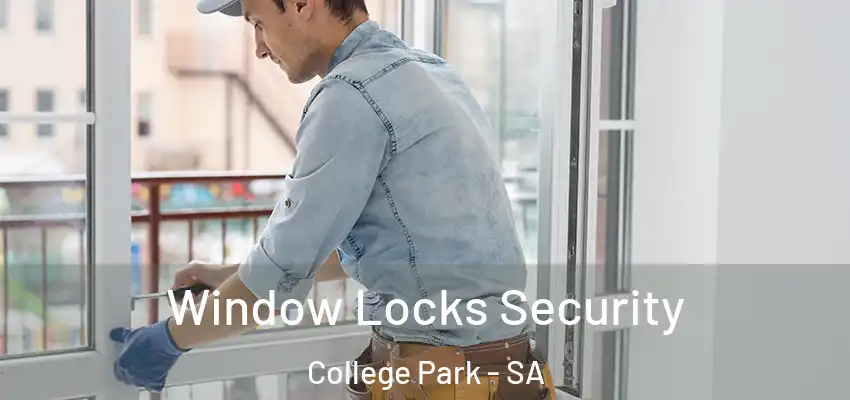 Window Locks Security College Park - SA